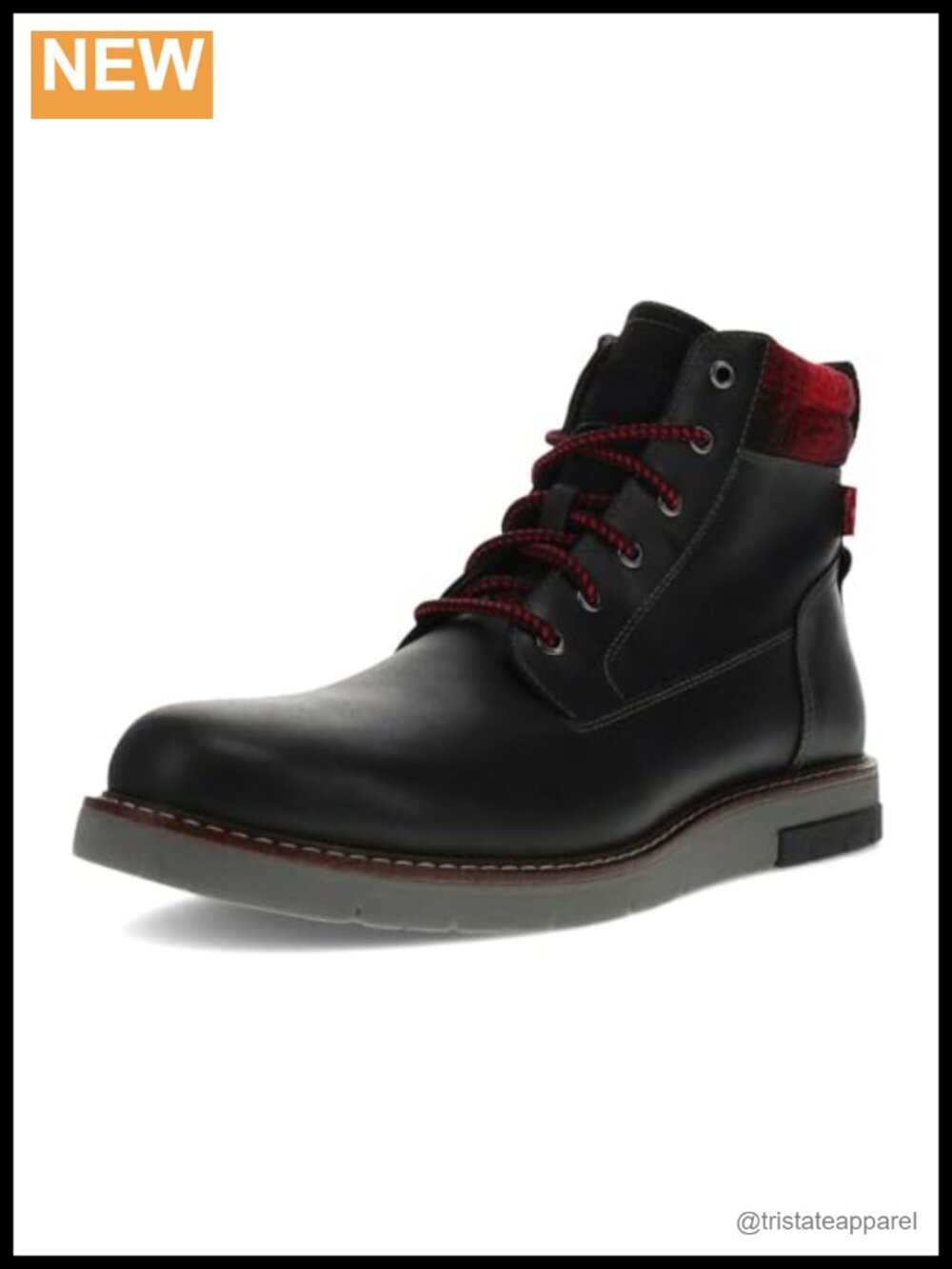 Genuine Leather Chukka Boots Lace-Up Ankle Casual Boots